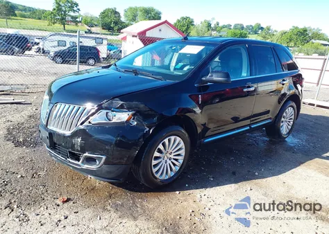 2012 Lincoln Mkx из США, поврежденный, VIN 2LMDJ6JK2CBL01650